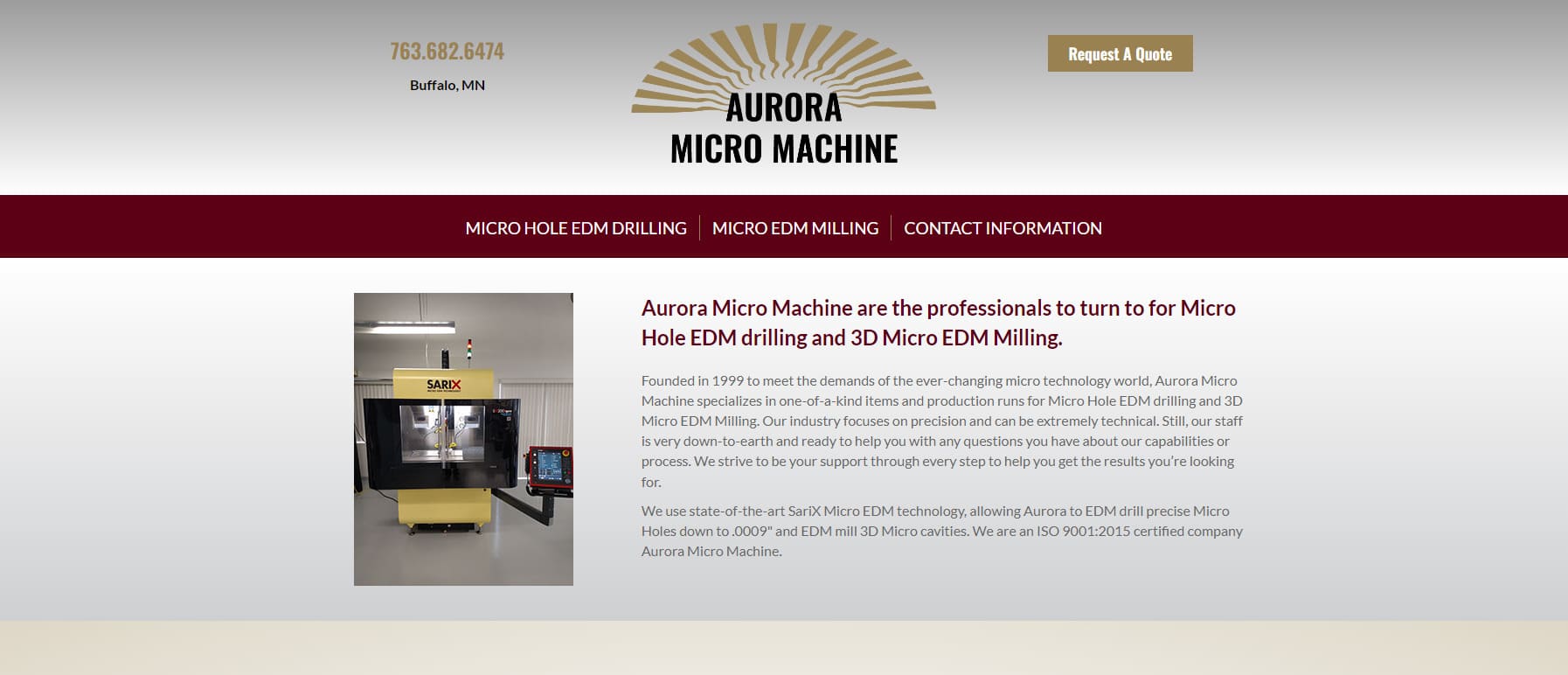 Aurora Micro Machine, Inc.