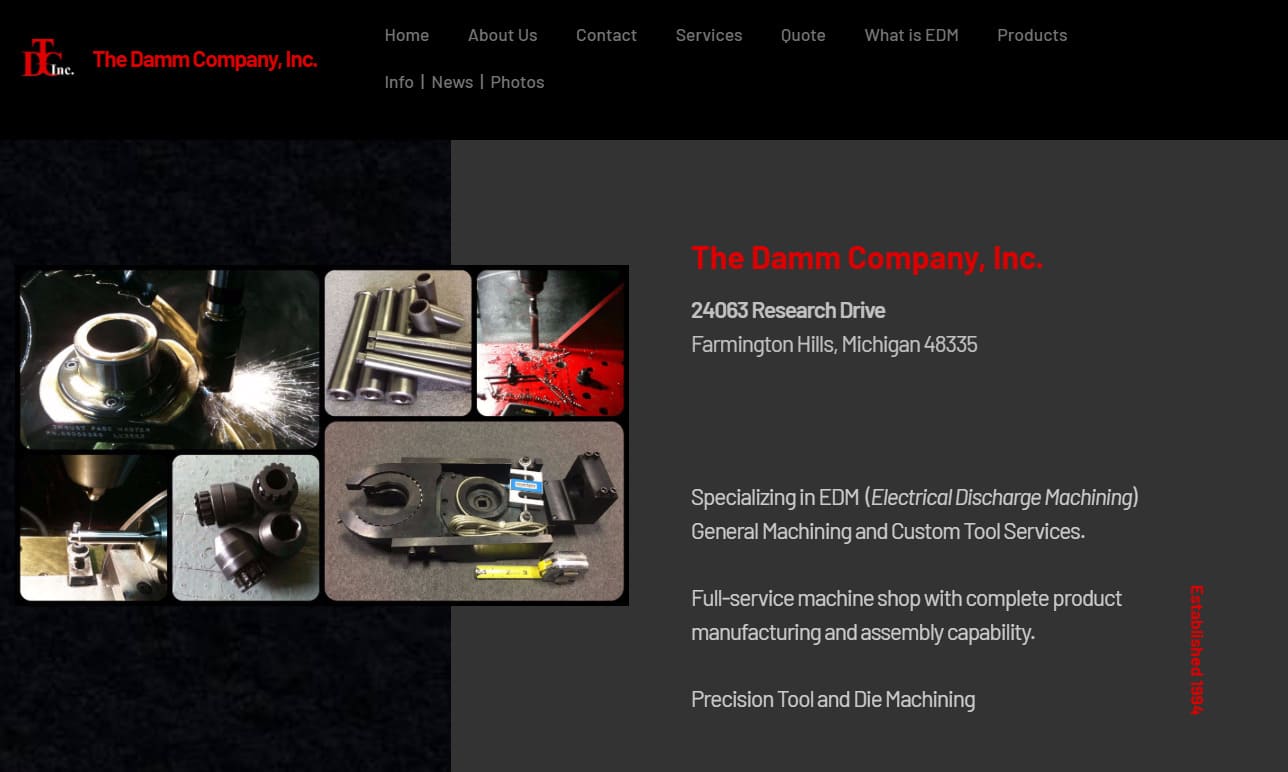 The Damm Company, Inc.